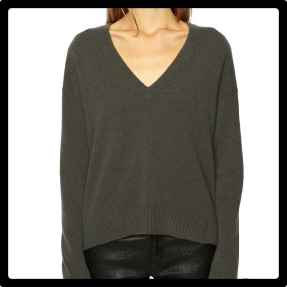 Zadig & Voltaire Wool & Cashmere Sweater Large - Picture 4 of 14